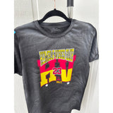 Acid Wash “Humble Vibes 24/7” Tee Black