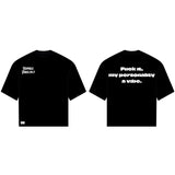 Humble Vibes 24/7 “Fuck it, My Personality A Vibe” Tee Black-White