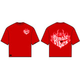 Flame “Humble Vibes 24/7” Red-White-Black