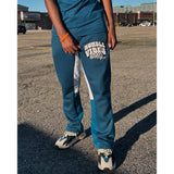 Humble Vibes Only 24/7 Sweatpants Cerulean Blue-Multicolor