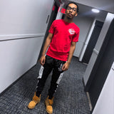 Flame “Humble Vibes 24/7” Red-White-Black